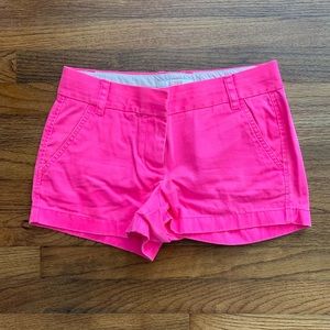 J. Crew EUC 3 inch chino shorts